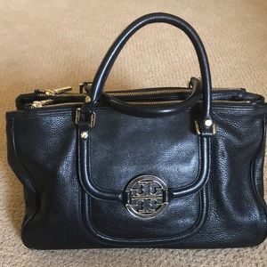 Tory Burch Black crossbody satchel purse